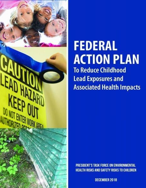 Federal Action Plan to Reduce Childhood Lead Exposures and Associated Health Impacts [2018 Edition]