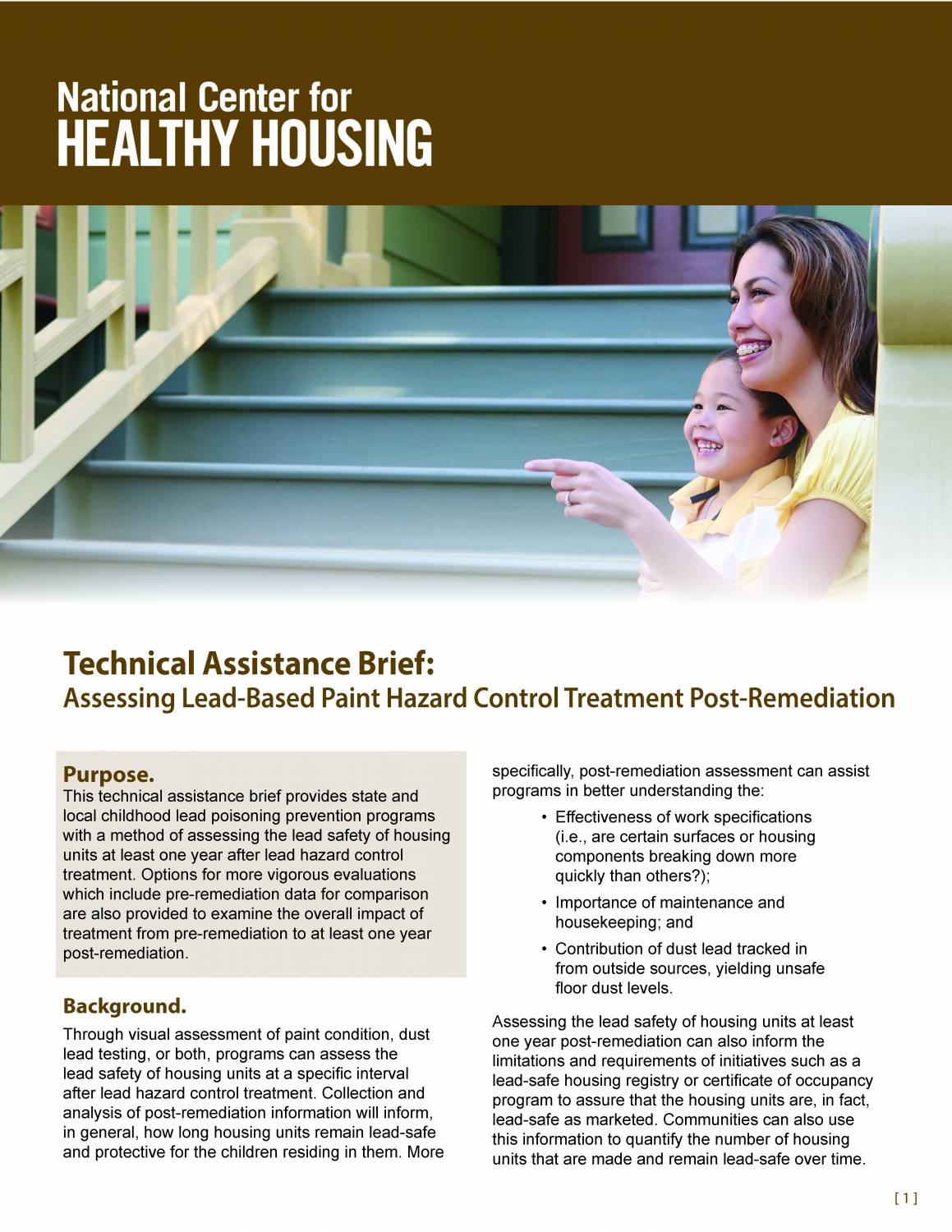 Assessing Lead-Based Paint Hazard Control Treatment Post-Remediation