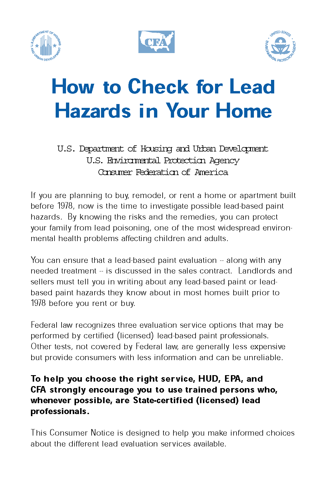 HOw to Check for Lead Hazards in Your Home