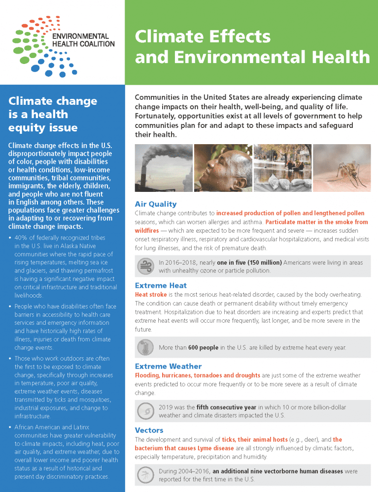 [EHC] Climate Effects and Environmental Health | NCHH